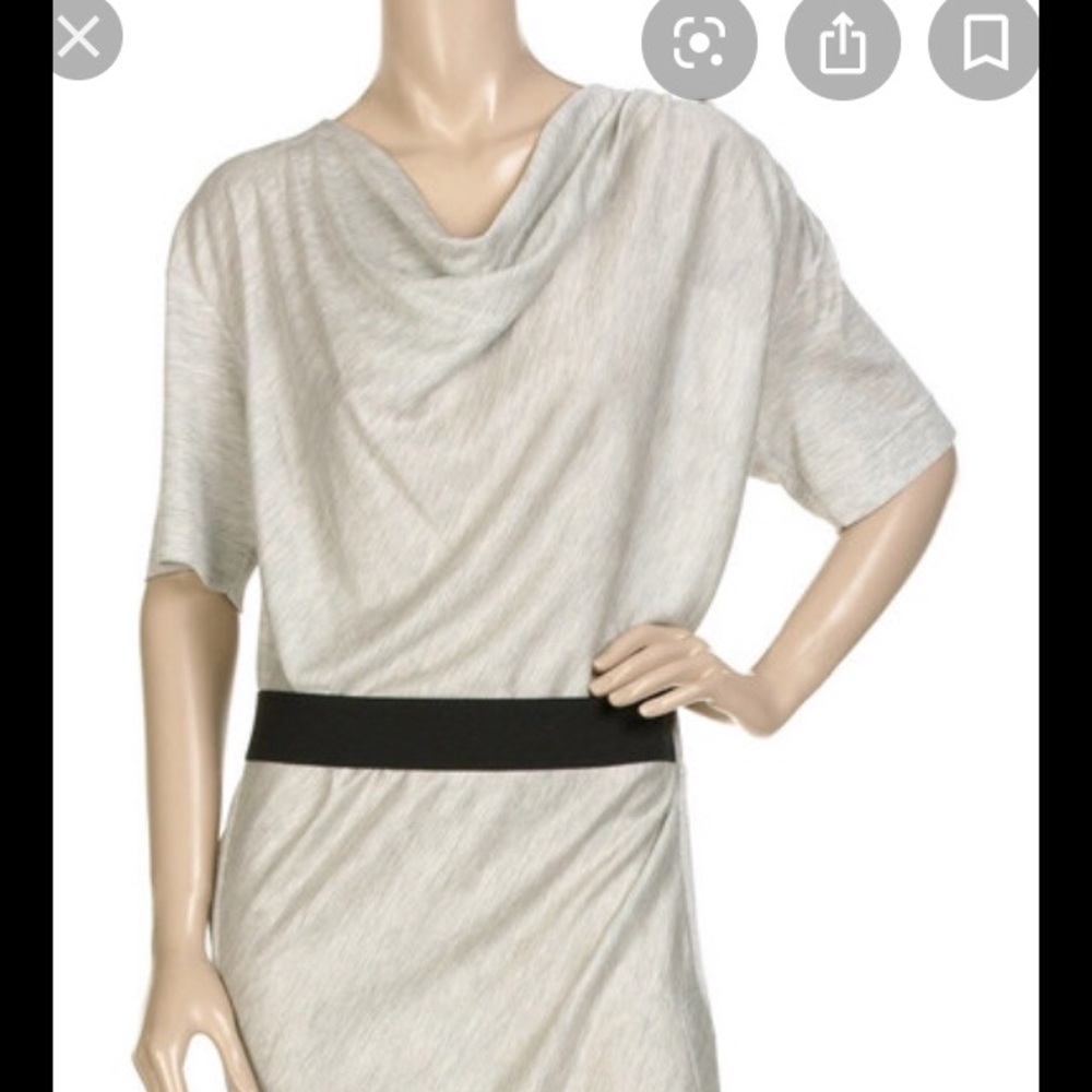 Derek Lam Gray draped Jersey Knit Dress SOLD OUT 2